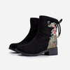 Women's Casual Flower Embroidered Ankle Boots 93576007S