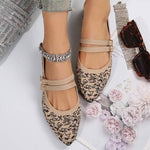 Women's Stylish and Elegant Floral Pattern Flat Shoes 00306000C