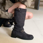 Women's Vintage Knee-High Boots 70011589C