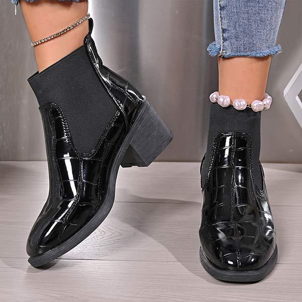 Women's Elastic Band Fashion Ankle Boots 53896282C