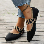 Women's Casual Fashion Fly Knitting Flat Shoes 51964032S