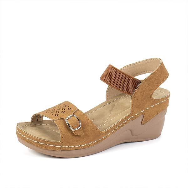 Women's Platform Peep-Toe Wedge Sandals 46123599C
