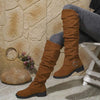 Women's Knee-High Slouch Boots with Ruching Detail 38293071C