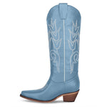 Women's Vintage Embroidery Chunky Heel Western Boots 14839752S