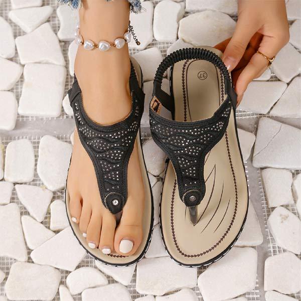 Women's Bohemian Flip-Up Sandals 78329891C