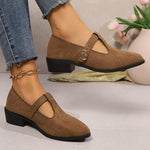 Women’s Casual Elegant Pointed Toe Mary Jane 58266003S