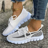 Women's Casual Fashionable Breathable Running Sneakers 64025035C