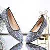 Women's Fashionable Sequined Slip-On Flats 07143243S