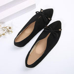Women's Shallow Casual Bow Pointed Toe Flats 42054265S