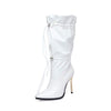 Women's Pointed Toe Stiletto Knee-High Boots 19143625C