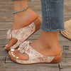 Women's Floral Toe-Ring Sandals 57050764C