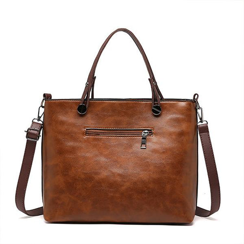 Women's Fashionable Retro Large Capacity Shoulder Bag 12075802S