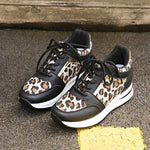 Women's Fashionable Leopard Print Sports Shoes 97051853C