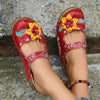 Women's Flower Handmade Thick Soled Vintage Sandals 46588501C