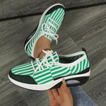 Women's Fashion Lace-Up Flying Knit Sneakers 58117017S