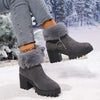 Women's Short Warm Snow Boots 24118630C