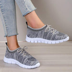 Women's Flyweave Mesh Breathable Lace-Up Sneakers 64488365C