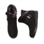 Women's Casual Plush Flat Snow Boots 21063056S