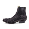 Women's Retro Carved Block Heel Western Cowboy Boots 48671457S