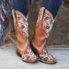 Women's Vintage Western Style Cowboy Boots 23695522C