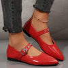 Women's Pointed Toe Casual Flat Shoes 50539883C