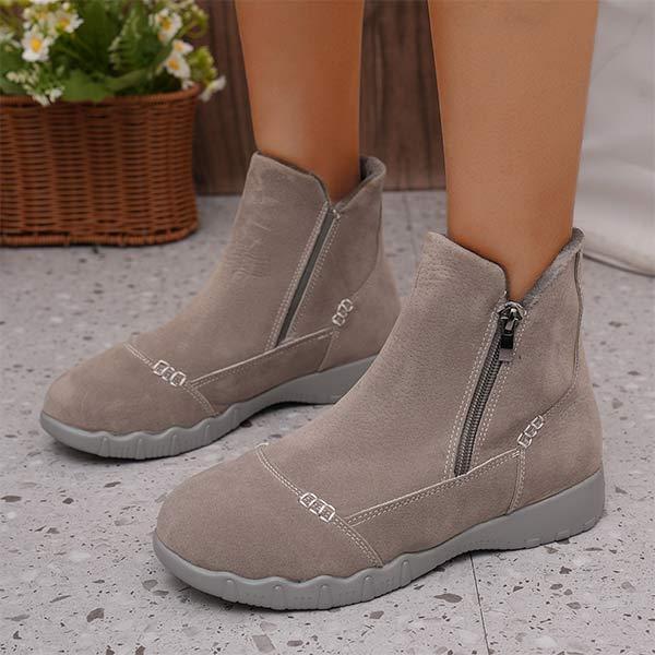 Women's Plush-Lined Warm Snow Boots 94653372C