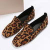 Women's Comfortable and Lightweight Leopard Print Flats 38263405C