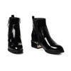 Women's Fashion Zipper Decorative Chunky Heel Ankle Boots 30992996S