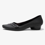 Women's Chunky Heel Pointed Toe Soft Sole Pumps 63435903C