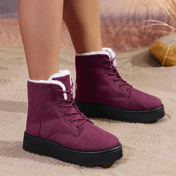 Women's Thick-Soled Fleece-Lined Warm Winter Shoes 42932268C