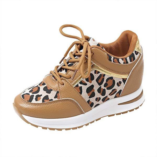 Women's Fashionable Leopard Print Sports Shoes 97051853C