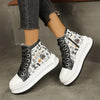 Women's Casual Thick-Soled High-Top Sneakers 97995590S