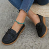 Women's Round Toe Flat Low Heel Casual Shoes 24483517C