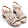 Women's Comfortable Chunky Heel Buckle Sandals 33932574C