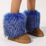 Women's Warm Fluffy Snow Boots 81905956C