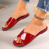 Women's Stylish Comfortable Fish Mouth Slippers 22678201S