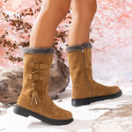 Women's Thickened Plush Mid-Calf Boots 02929117C