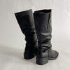 Women's Brown Vintage Over-the-Knee Cowboy Boots 01922049C