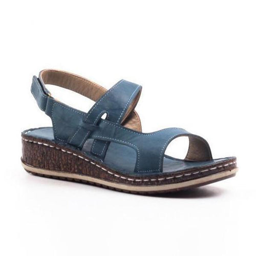 Women's Casual Velcro Wedge Sandals 84067282S