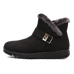 Women's Casual Plush Flat Snow Boots 21063056S