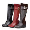 Women's Wedge Heel Knee-High Boots 15122715C