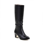 Women's Block-Heel Knee-High Boots 42719934C