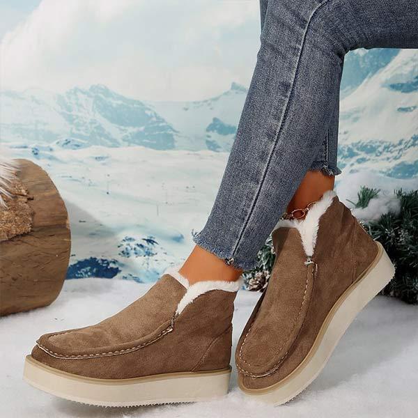 Women's Slip-On Warm Snow Boots 19461545C