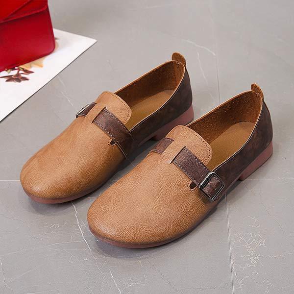 Women's Flat Soft-Soled Loafers 55411882C