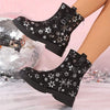 Women's Snowflake Fashion Ankle Boots 45881257C