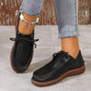 Women's Casual Lace Up Flat Loafers 29968454S