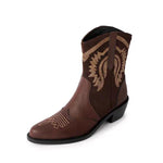 Women's Vintage Embroidered Ankle Boots 10972554S