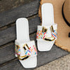 Women's Fashion Ribbon Square Toe Flat Slippers 40737450S