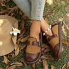 Women's Vintage Bowtie Soft-Sole Flat Shoes 49718400C