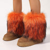 Women's Warm Fluffy Snow Boots 81905956C